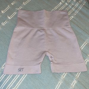 SET Active Sculptflex Ribbed Biker Shorts